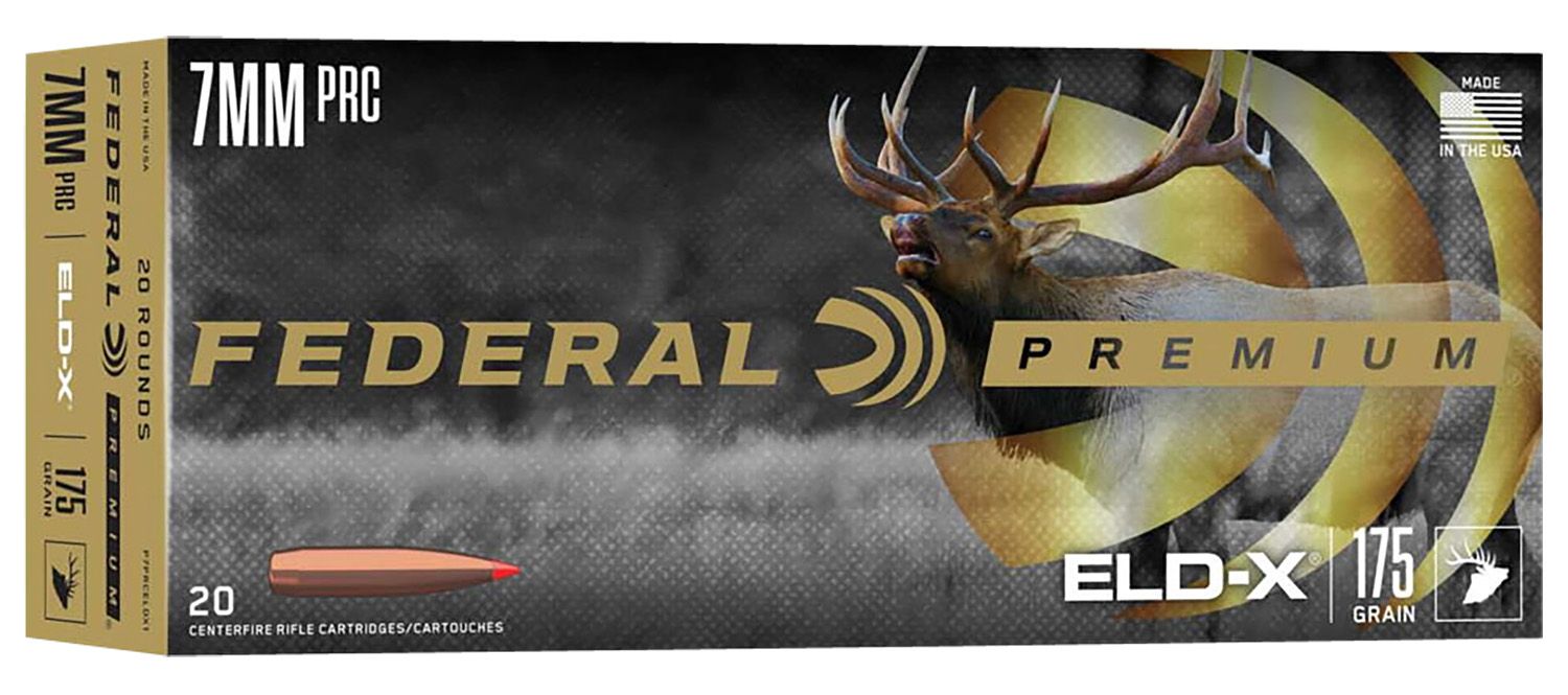 Federal Premium ELD-X 7mm PRC 175Gr