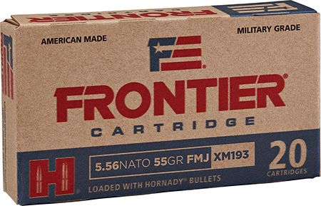 Frontier 5.56 FMJ 55 Grain