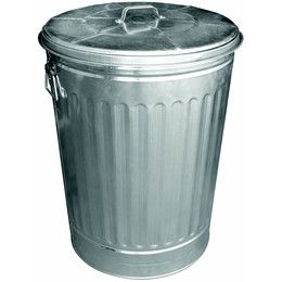 Galvanized Garbage Can 31 Gallon