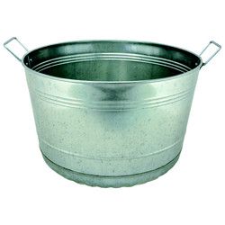 Galvanized Bushel Tub 8 Gal