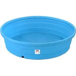 Behlen Stock Tank Poly Round Blue 8x2 625Gal