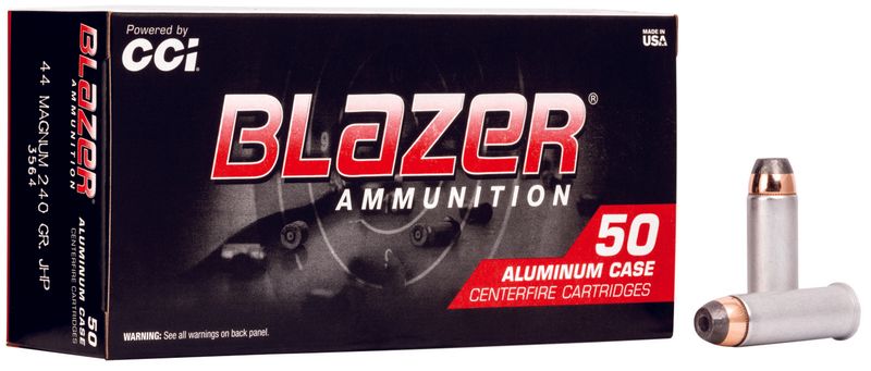Blazer 3564 Blazer Handgun 44Rem Mag 240gr Jacketed Hollow Point