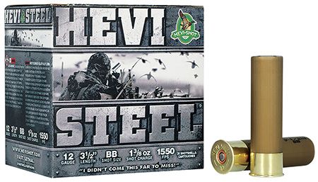 Hevi Shot Steel 12 Ga. 1 3/8 oz 3.5" #BB
