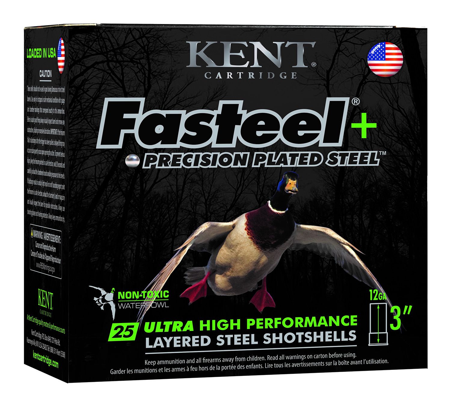 Kent Fasteel 12Ga 1 1/4 oz 3" #4x6