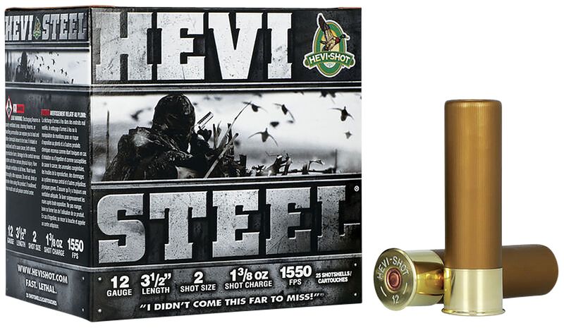 Hevi Shot Steel 12 Ga. 1 3/8 oz 3.5" #2