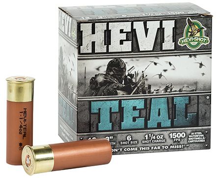 Hevi Teal 12 Ga 1 1/4 Oz 3" #6