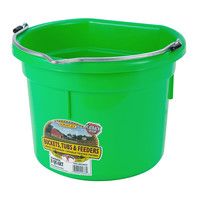 Bucket FlatBack lime green 8 Quart