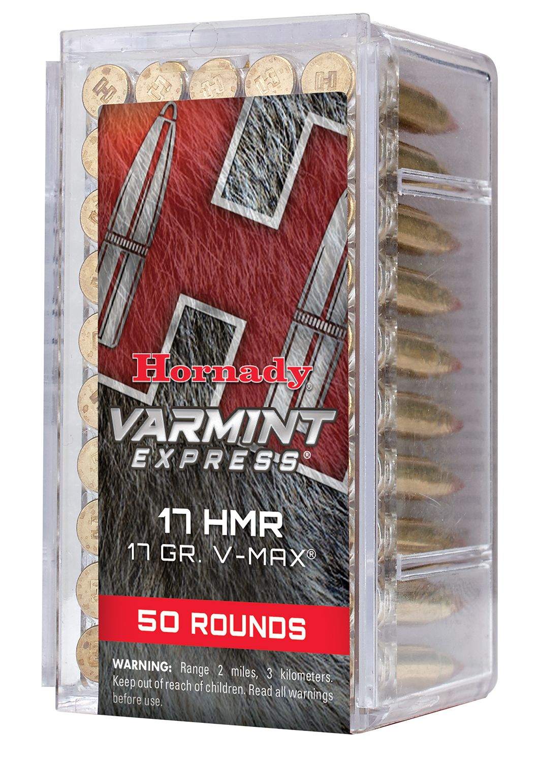 Hornady 83170 Varmint Express 17 HMR 17 gr Hornady V Max