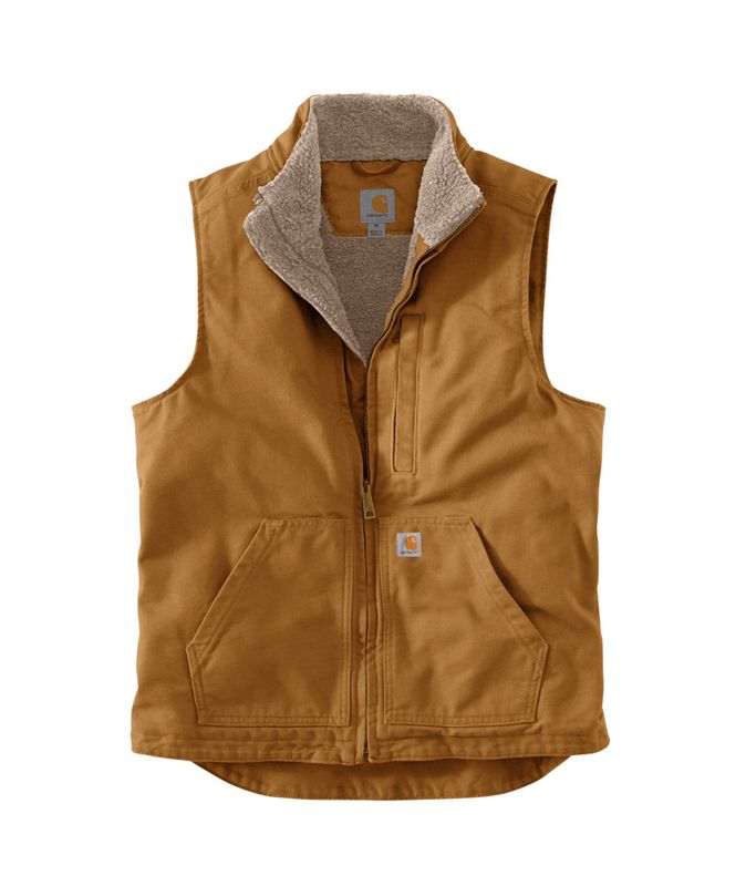 Carhartt Sherpa Lined Vest BRN L TLL