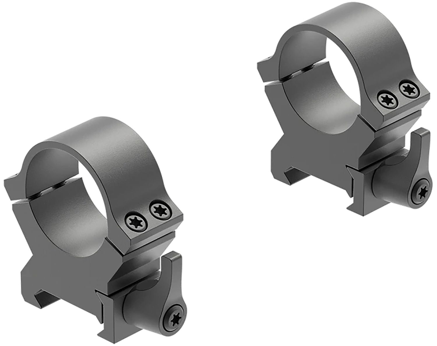 Leupold 174071 QRW2 Cross-Slot Matte Black 1" High