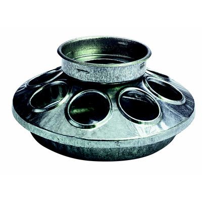 Poultry Feeder Base Screw on 1 quart