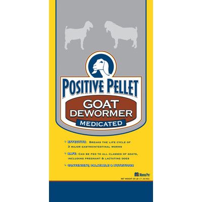MP Positive Pellet Goat Wormer 6#