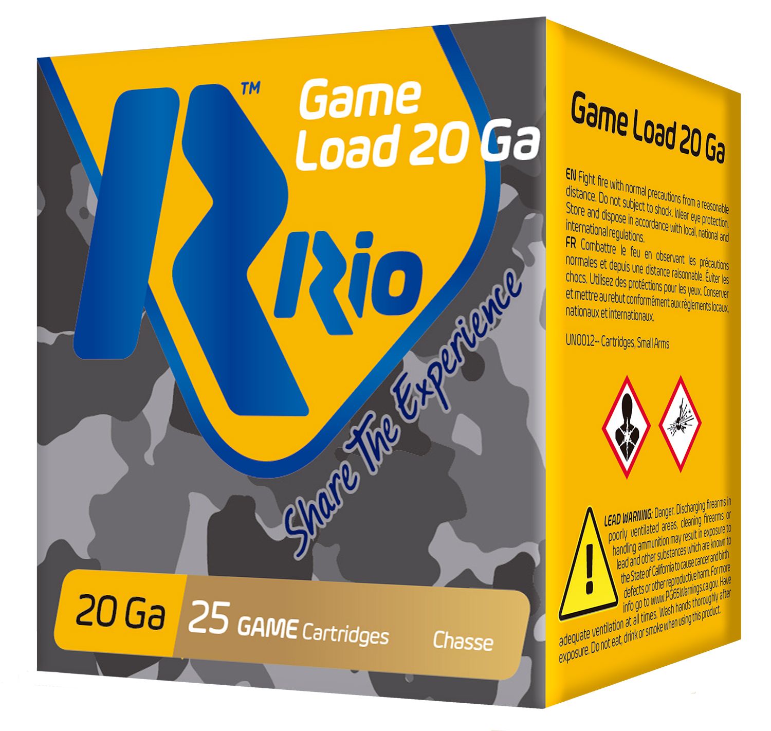 Rio Ammunition RC2075 Game Load 20Gauge 2.75" 1oz 7.5Shot