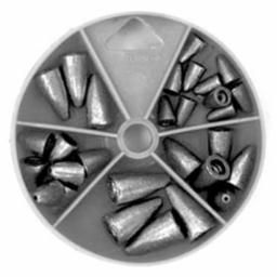 Eagle Claw Worm Sinker Assormen 27 Pack