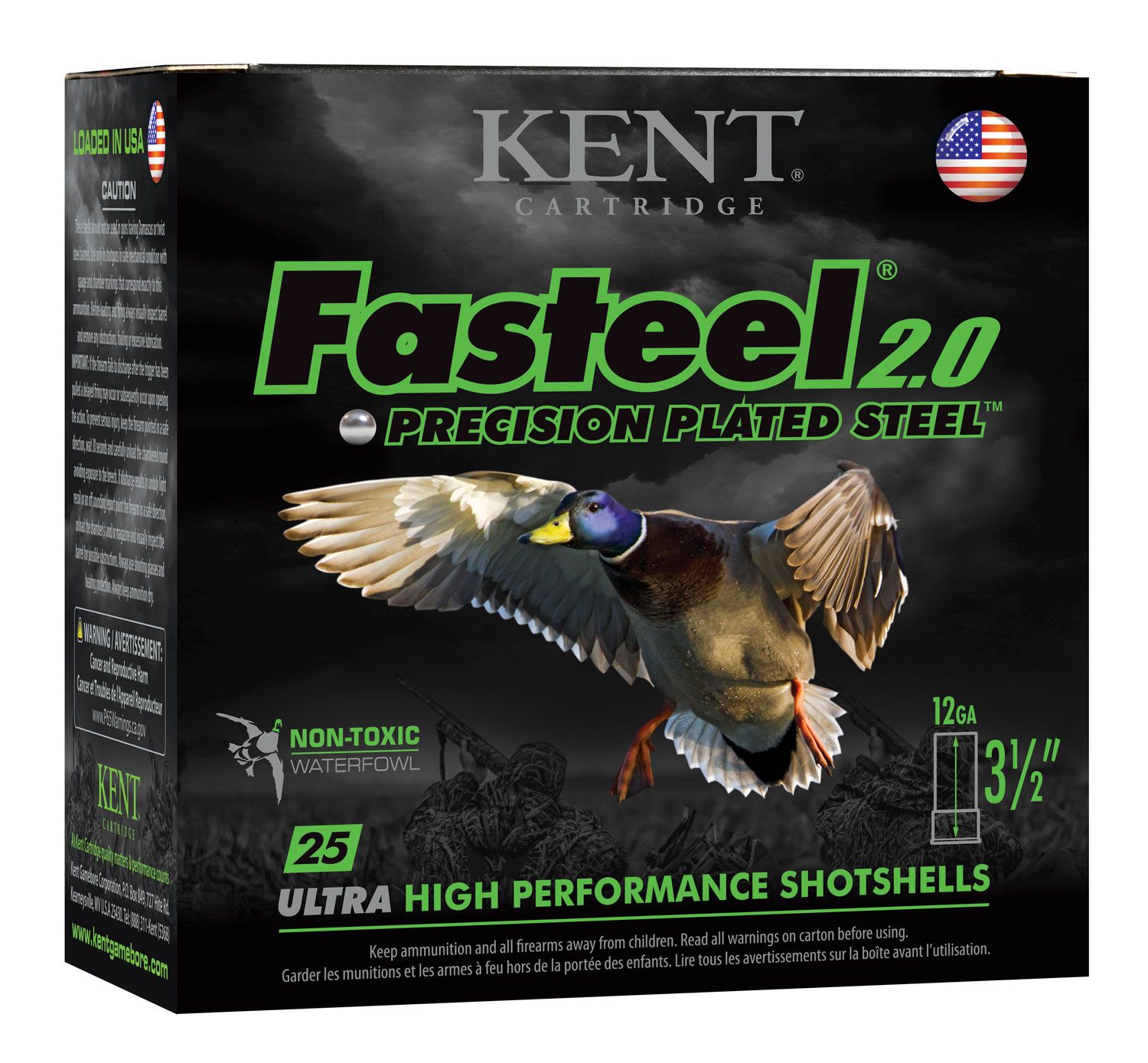 Kent FastSteel 2.0 Steel 12Ga. 3 1/2" #BB 1 3/8OZ