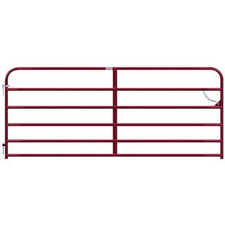 Gate Light Duty 6 Bar Red 14'