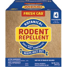 Fresh Cab Rodent Repellent 4 pack