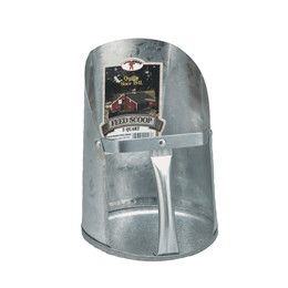 Galvanized Feed Scoop 3 Quart