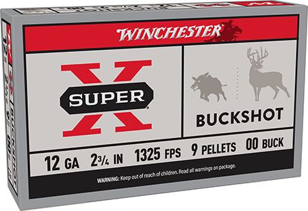 Winchester 12 Ga 00Buck 2 3/4