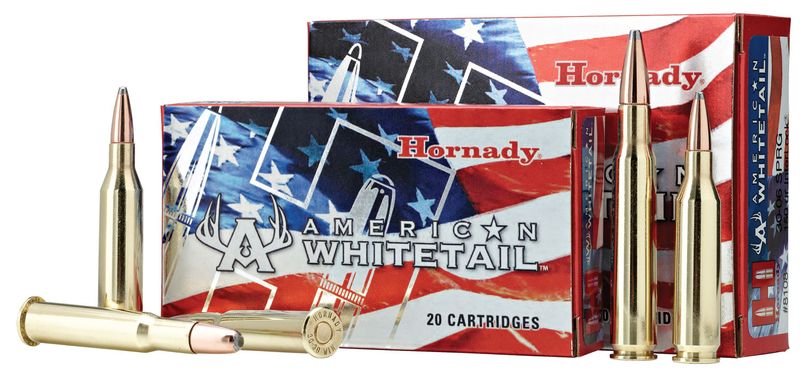Hornady 81489 American Whitetail 6.5Creedmoor 129gr InterLock Spire Point