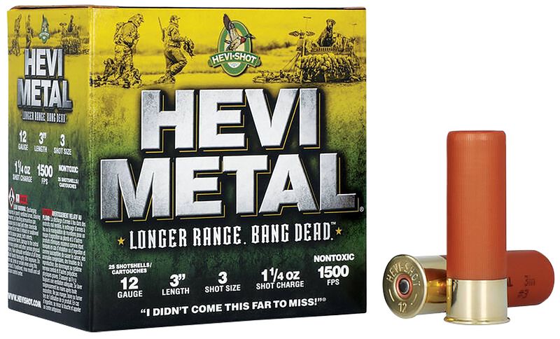 Hevi Metal Long Range 12 Ga. 1-1/4 Oz 3" #3