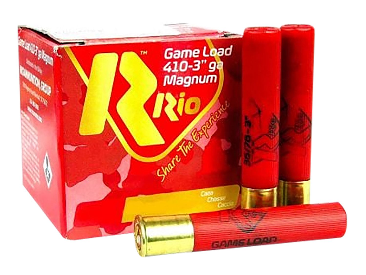 Rio Ammunition RCHV368 Game Load 410Gauge 3" 11/16oz 8Shot