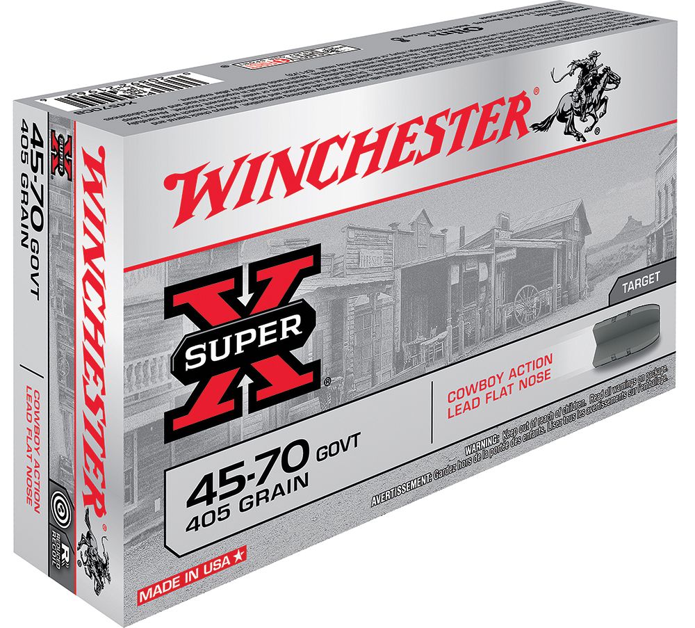 Winchester Super X Cowboy Action 45-70Gov 405gr Lead Flat Nose