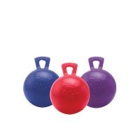 Jolly Ball 10"  Red W Handle