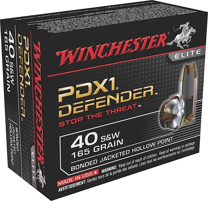 Winchester PDX1 Defender 40 165 Grain