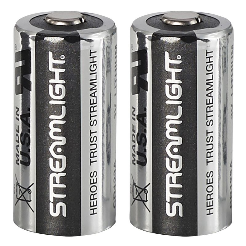 Streamlight Lithium Batteries 3V CR123A 2pack
