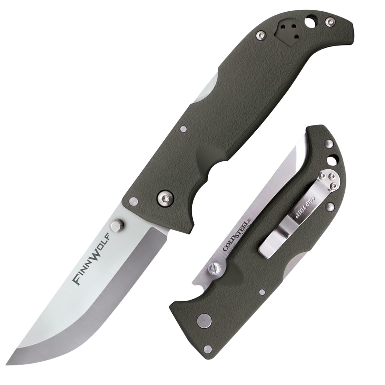 Cold Steel Finn Wolf Knife Green