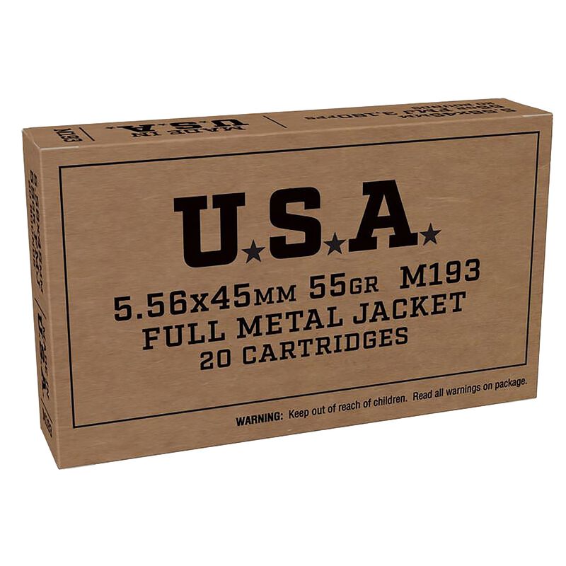 Winchester 5.56x45mm Nato FMJ 55 Gr