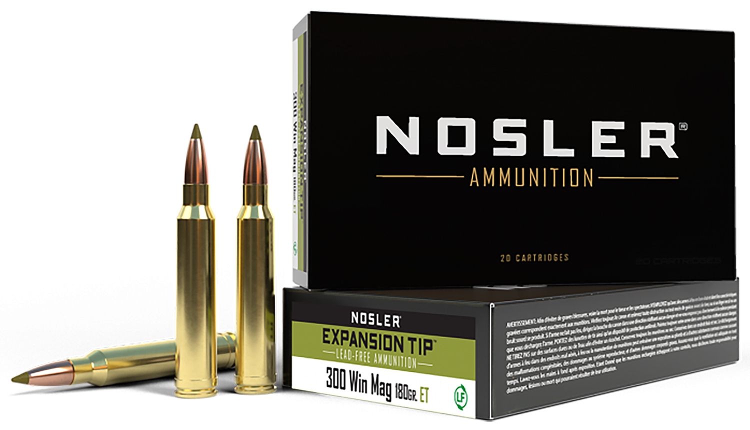 Nosler E Tip 300 Win Mag 180 Grain