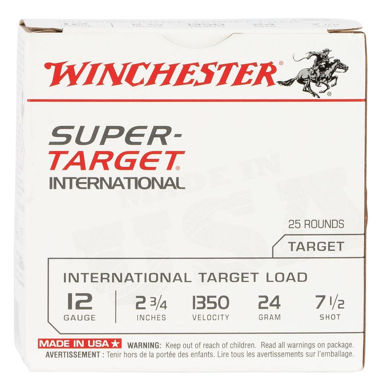 Winchester Super Target Light 12Ga 7/8 oz 2.75" #7.5