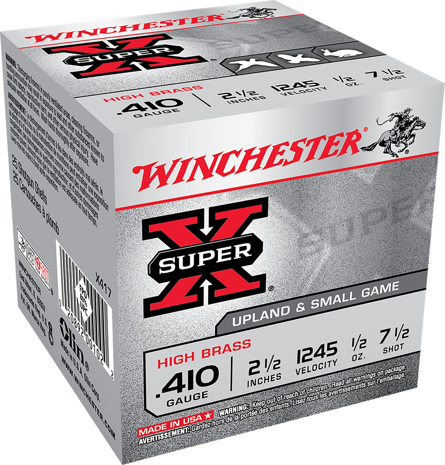 Winchester Super X 410 Ga 2.5" #7.5