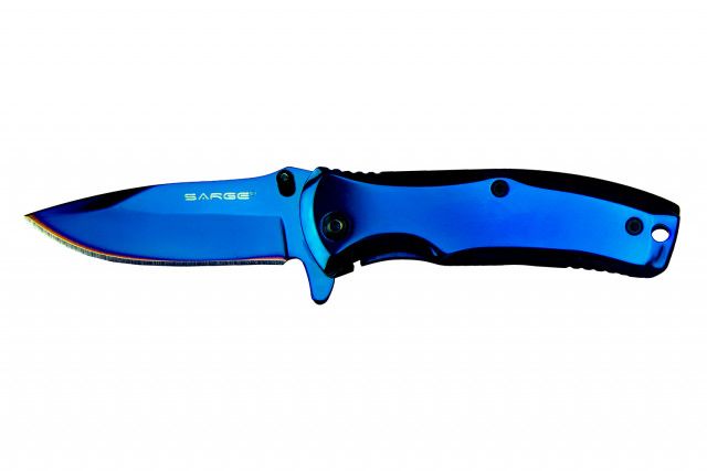 Sarge Blue Tin Swift Knife