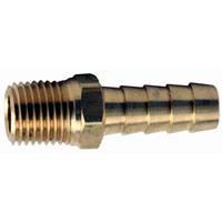 Hose End 1/4"  Male Barb 3/8"