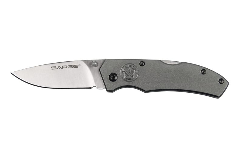 Sarge Gray Electro Lock Back Knife