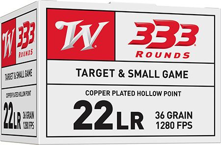 Winchester 22LR 36 Grain 333 Round