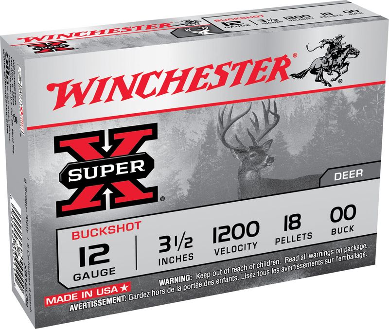 Winchester Super X 12 GA 00 Buck 3.5"