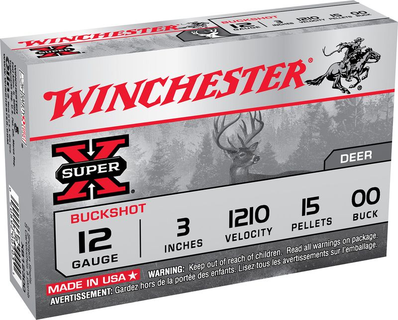 Winchester Super X OO Buck 12ga 3"