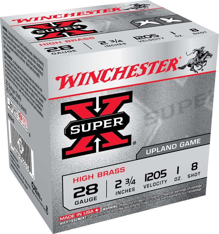 Winchester Super X 28Ga 1 Oz 2.75" #8