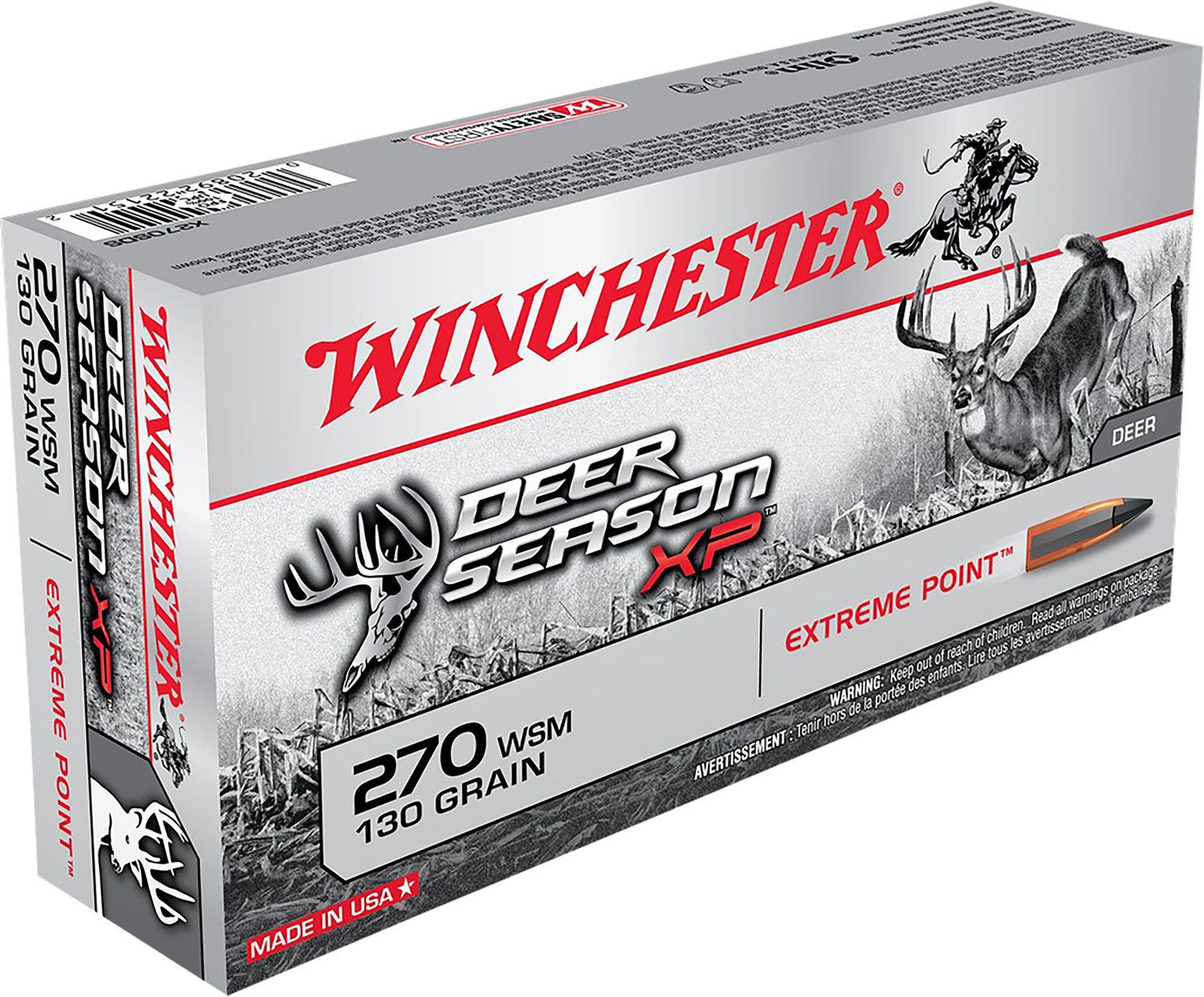Winchester  Deer Season XP 270 WSM 130 gr