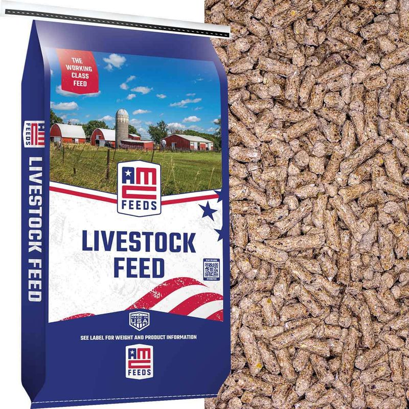 Wild and Tame 18% Pellet 50#