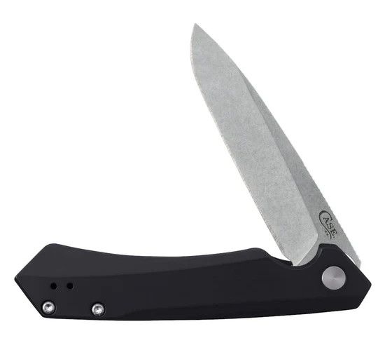 Case Black Anodized Aluminum Kinzua with Spear Blade