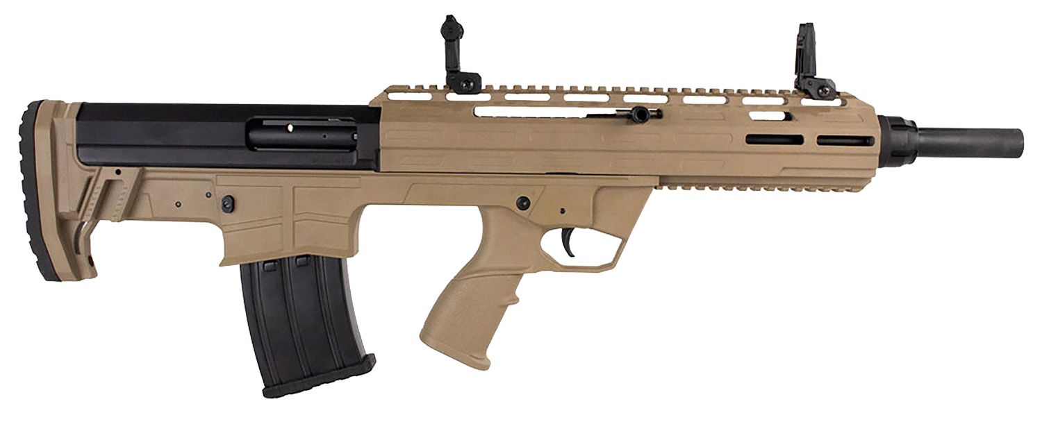 Tokarev USA Bull Pup 21000128 TBP 12 Gauge 3" 5+1 18.50", FDE