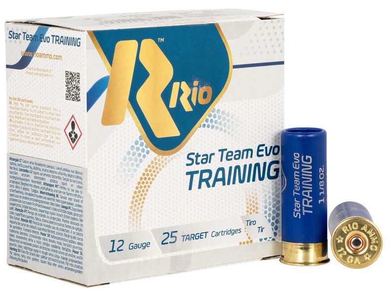 Rio star Team Evo 12Ga 2.75" 1 1/8oz #8