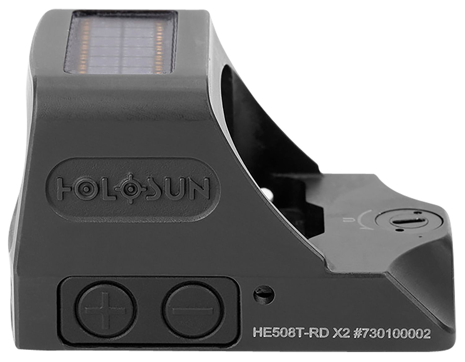 Holosun HE508TRDX2 508 Black Anodized 1 x 0.63" x 0.91" 2 MOA Red Dot