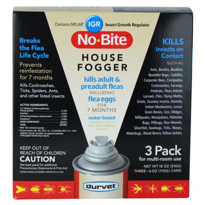 No Bite Igr Fogger 3 Pk W/ Igr 3X6 OZ