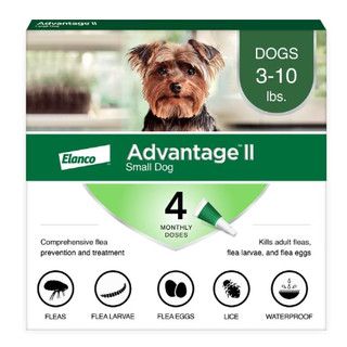 Advantage Ii Dog Puppy 0-10Lb